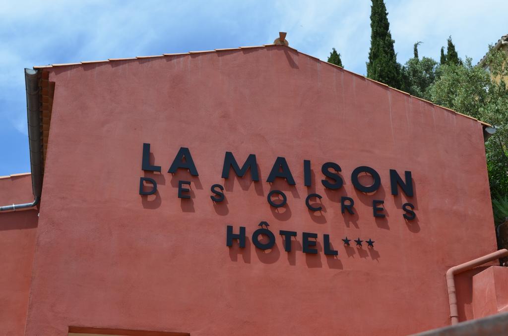 La Maison Des Ocres - Provence Roussillon en Isere Exterior foto